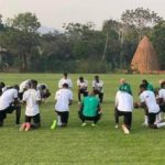 Les lions du Sénégal à l’entraînement à Bangou