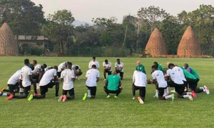 Les lions du Sénégal à l’entraînement à Bangou