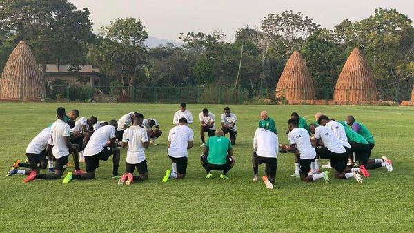 Les lions du Sénégal à l’entraînement à Bangou